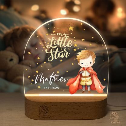 Personalized Night Light with Name | Princes & Princesses