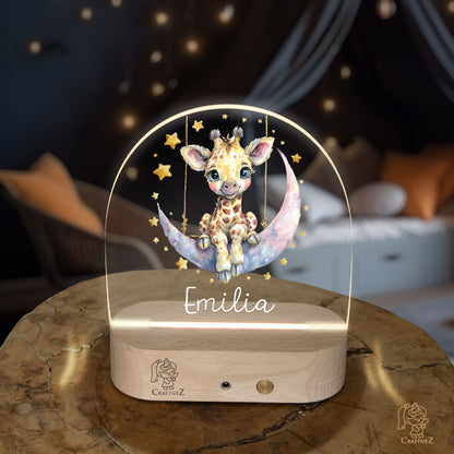 Personalized Night Light with Name | Starlit Dreamers