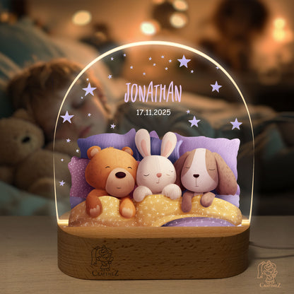 Personalized Night Light with Name | Dreamland Friends