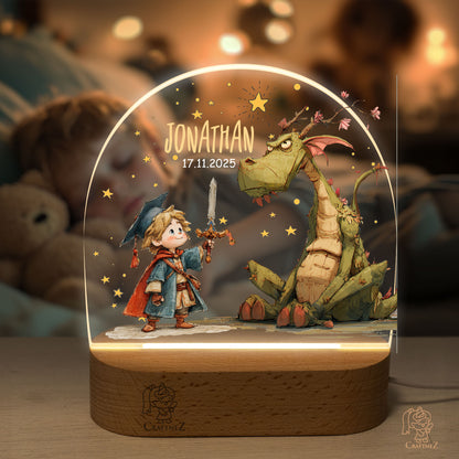 Personalized Night Light with Name | Princes & Princesses