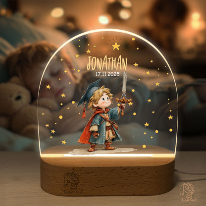 Personalized Night Light with Name | Princes & Princesses