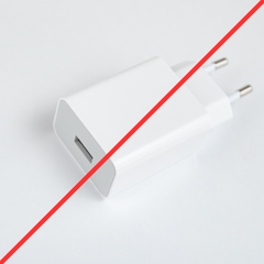 Without USB Power Adapter