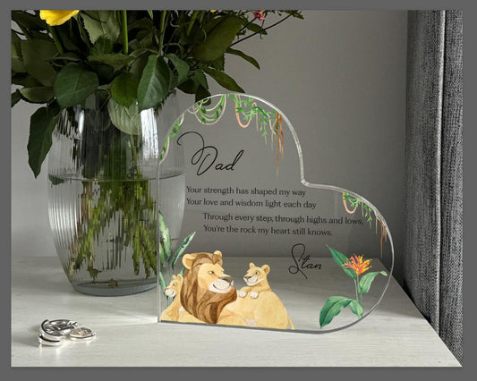 Acrylic Plaque for Him